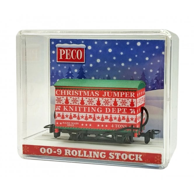 Peco 'Christmas Jumper Dept' Box Van (OO-9)