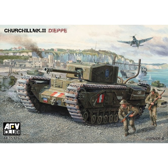 AFV Club Churchill Mk III - Dieppe Raid Heavy Tank (1:35)