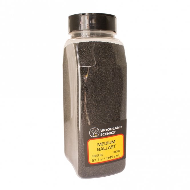Woodland Scenics Cinders Medium Ballast