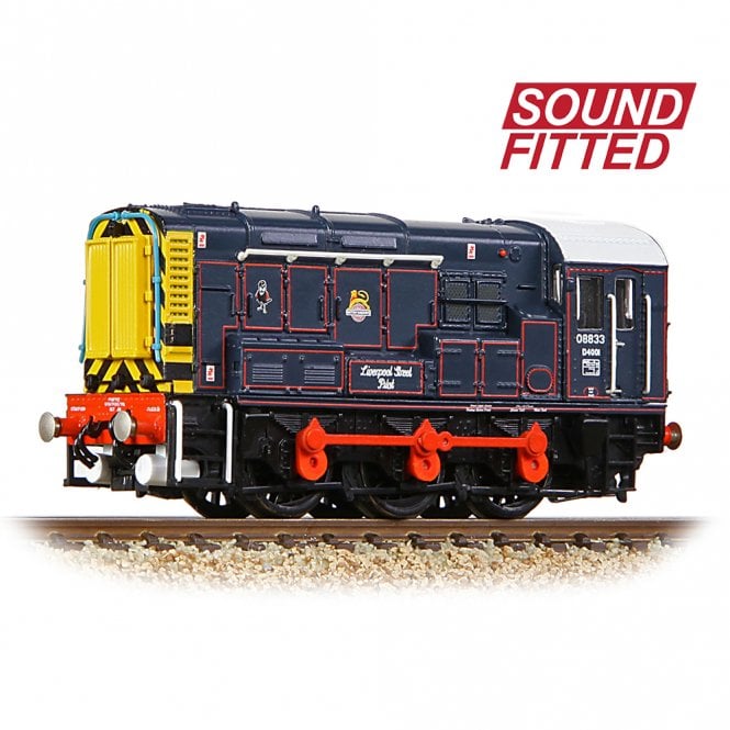 Graham Farish Class 08 08833 'Liverpool Street Pilot' BR/GER Lined Blue S/F