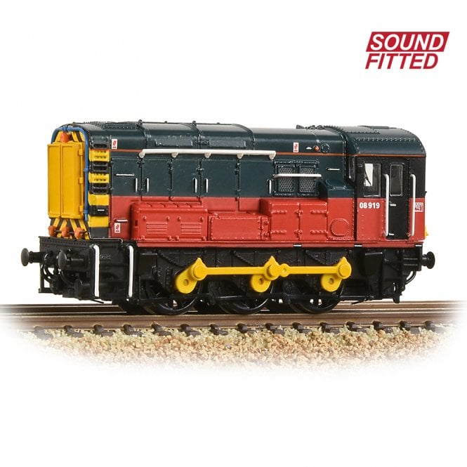 Graham Farish Class 08 08919 Rail Express Systems - DCC Sound Fitted (N)