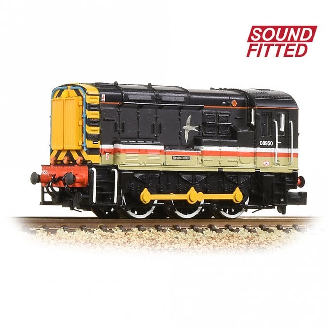 Graham Farish Class 08 08950 'Neville Hill 1st' BR InterCity Sound Fitted