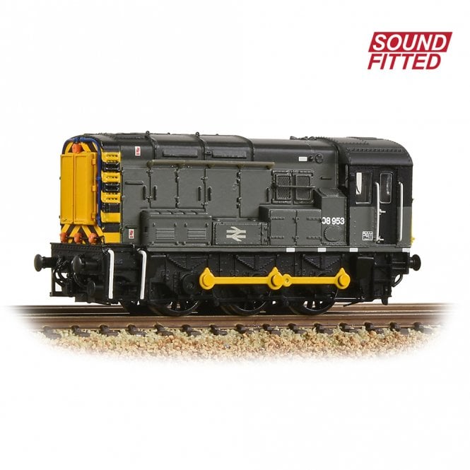 Graham Farish Class 08 08953 BR Engineers Grey - DCC Sound Fitted (N)