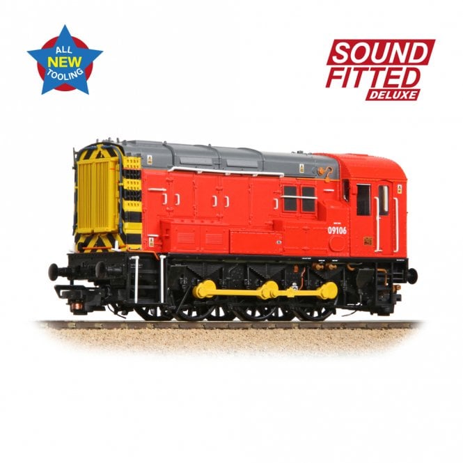 Bachmann Class 09 09106 DB Red (Unbranded) DCC Deluxe S/F