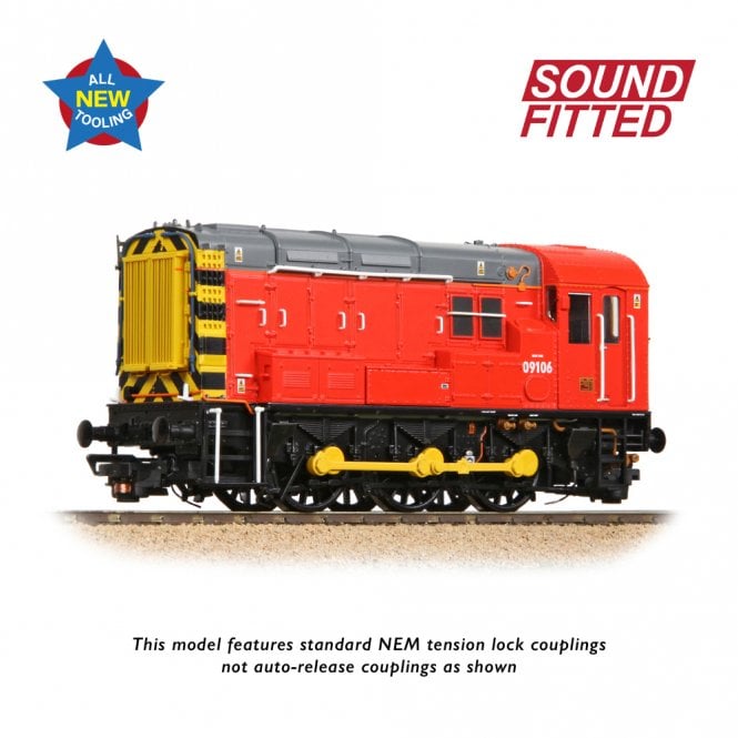 Bachmann Class 09 09106 DB Red (Unbranded) DCC S/F