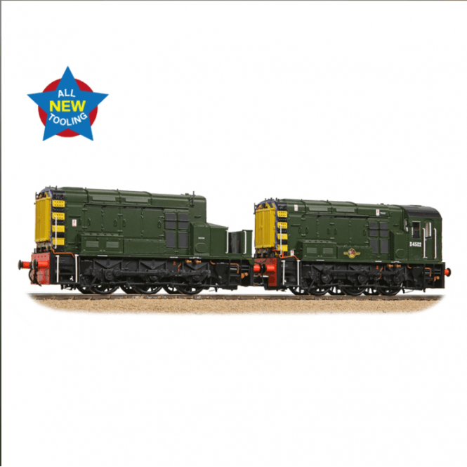 Bachmann Class 13 D4502 BR Green (Wasp Stripes)