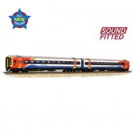 Class 158 2-Car DMU 158773 East Midlands Trains DCC S/F