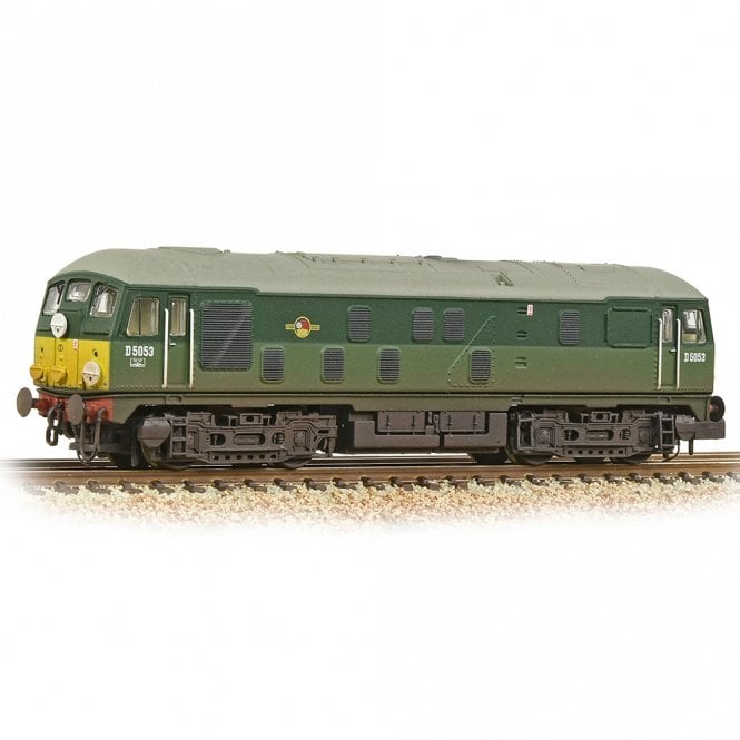 Graham Farish Class 24/1 D5053 BR Two-Tone Green (Small Yellow Panels) [W] (N)