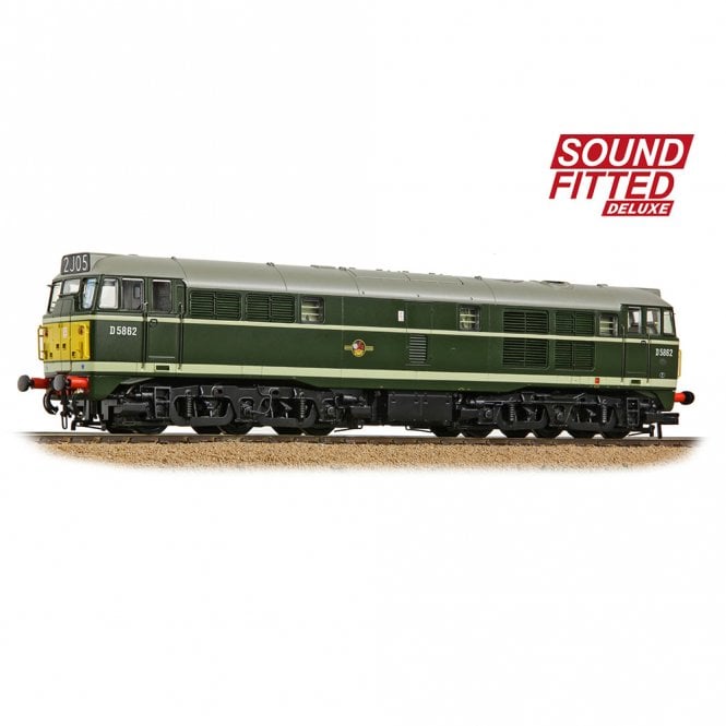 Bachmann Class 30 D5862 BR Green (Small Yellow Panels) (SFD)