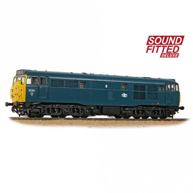 Bachmann Class 31/1 31101 BR Blue (Sound Fitted Deluxe)