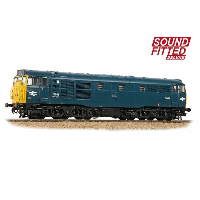 Bachmann Class 31/1 5848 BR Blue (Sound Fitted Deluxe)