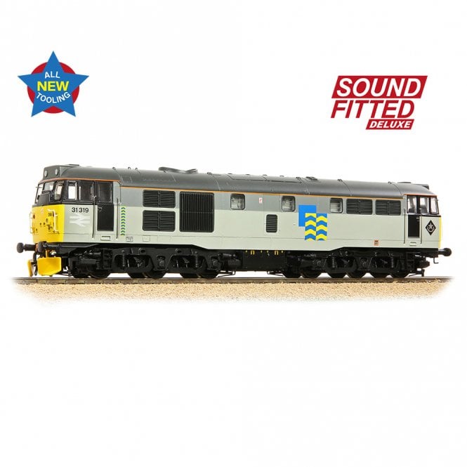 Bachmann Class 31/1 Refurbished 31319 BR Railfreight (PS) Deluxe Sound