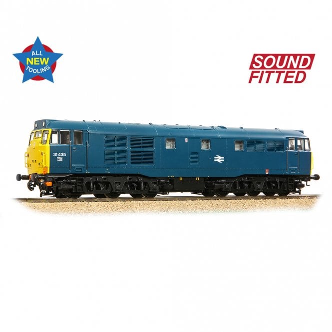 Bachmann Class 31/4 Refurbished 31435 BR Blue - Sound Fitted