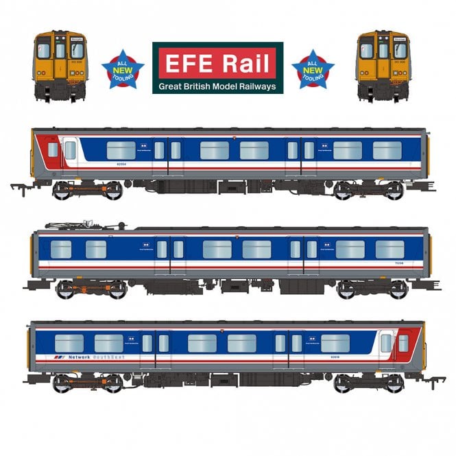 EFE Rail Class 313 3-Car EMU 313061 BR Network SouthEast