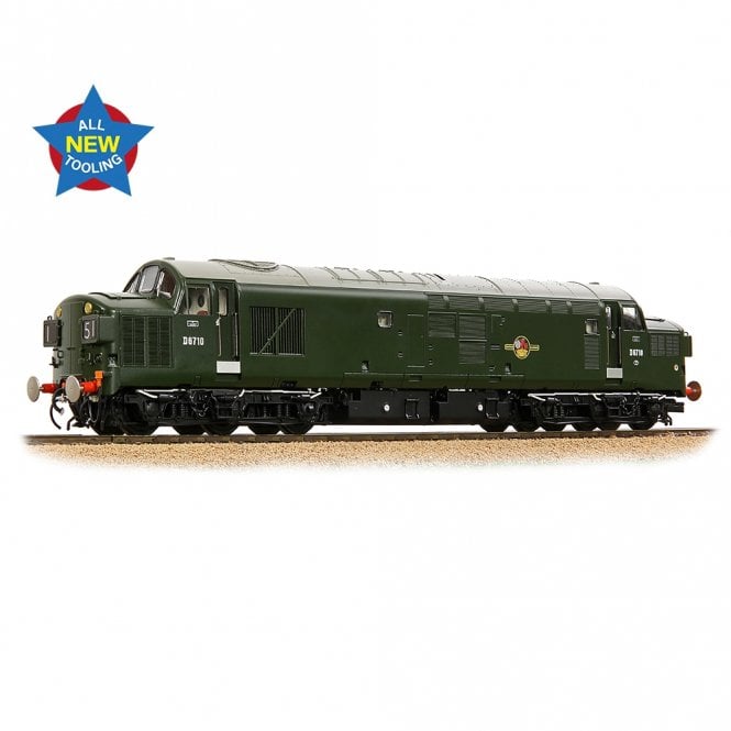 Bachmann Class 37/0 Split Headcode D6710 BR Green (Late Crest)