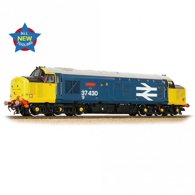 Bachmann Class 37/4 Reburbished 37430 'Cwmbran' BR Blue (Large Logo)