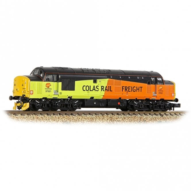 Graham Farish Class 37/5 Refurbished 37521 Colas Rail Freight