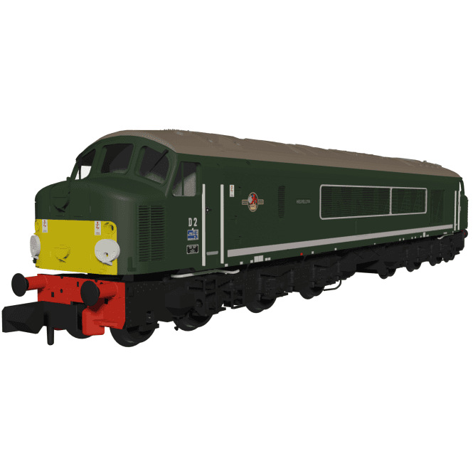 Rapido UK Class 44 – D2 “Helvellyn” BR Green With Small Yellow Panel S/F