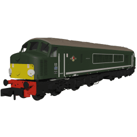 Class 44 – D2 “Helvellyn” BR Green With Small Yellow Panel S/F