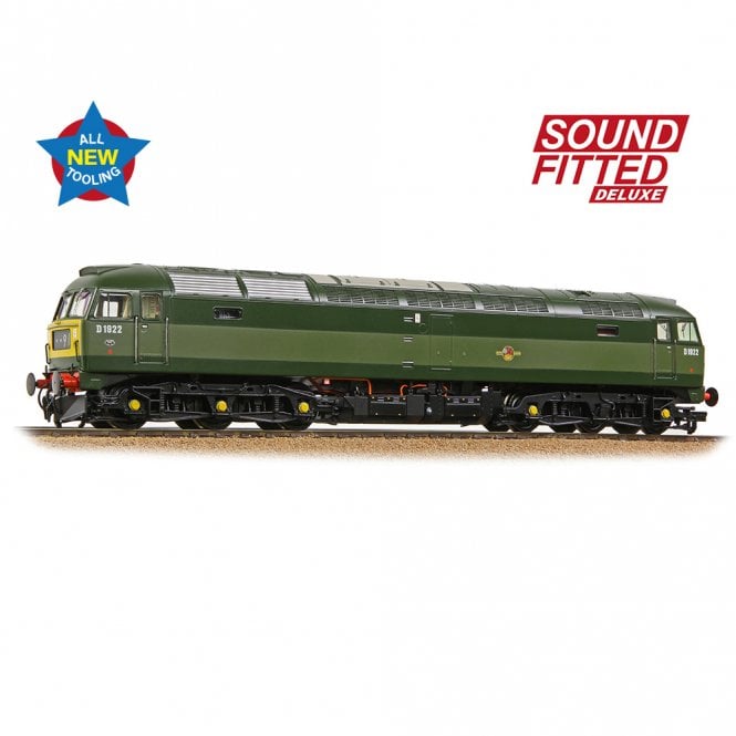 Bachmann Class 47/0 D1922 BR Two-Tone Green (SYP) (Sound Fitted Deluxe)