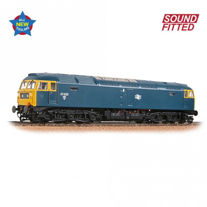 Bachmann Class 47/4 47435 BR Blue - DCC Sound Fitted
