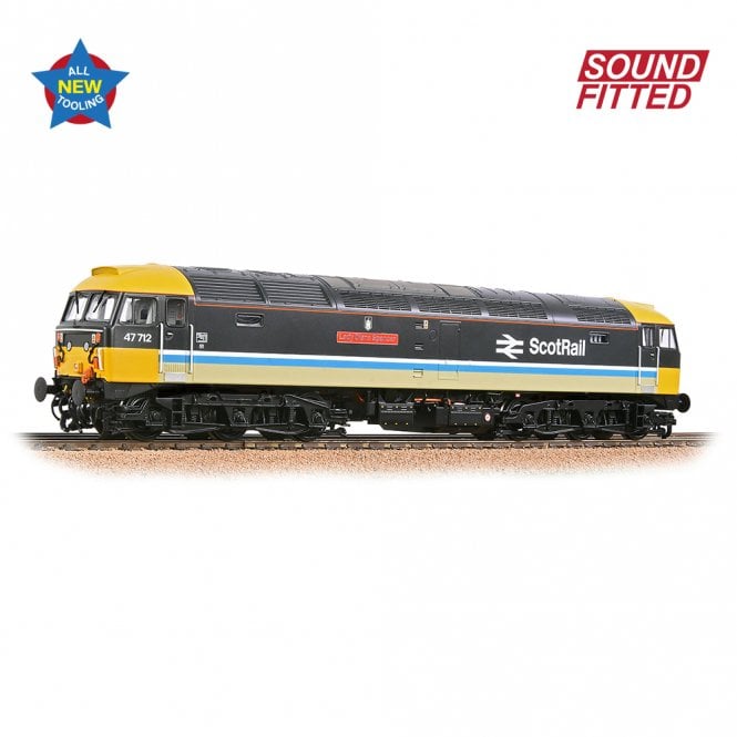 Bachmann Class 47/7 47712 'Lady Diana Spencer' BR ScotRail - DCC Sound