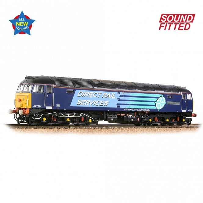 Bachmann Class 47/7 47790 DRS Compass (Original) - DCC Sound Fitted