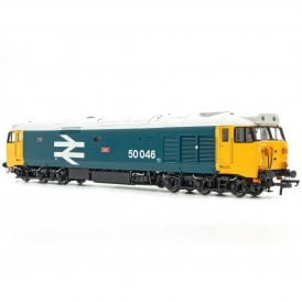 Class 50 50046 'Ajax' BR Blue Large Logo w/ Grey Roof (SF)