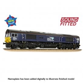Class 66/4 66422 'Max Joule 1958-1999' DRS Plain Blue (SF)