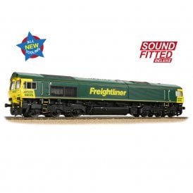 Class 66/5 66515 Freightliner Racing Green (Sound Fitted Deluxe)