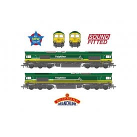 Class 66/6 66601 Freightliner 60 1965-2025 Green (Sound Fitted)