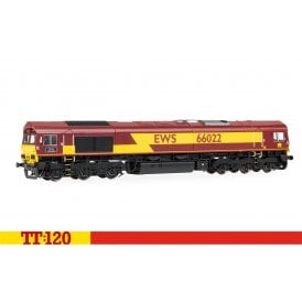 Class 66 66022 'Lafarge Charnwood' EWS (TT)