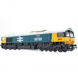 Class 66 66789 'British Rail 1948 - 1997' GBRF BR - DCC Sound
