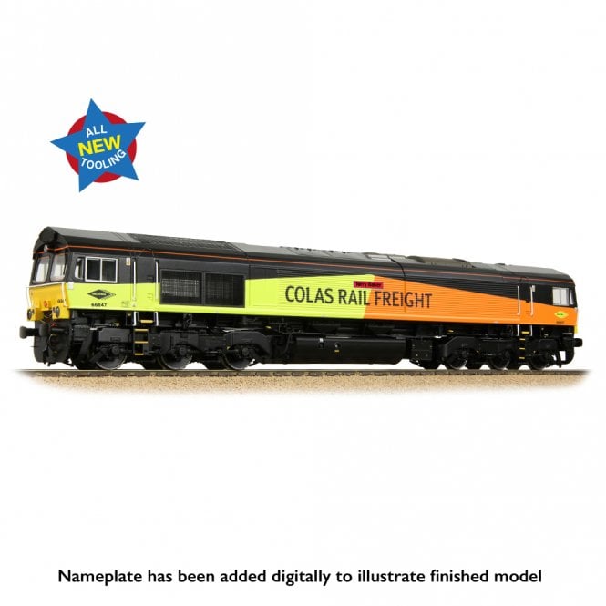 Bachmann Class 66/8 66847 'Terry Baker' Colas Rail Freight