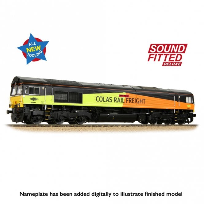 Bachmann Class 66/8 66847 'Terry Baker' Colas Rail Freight (SFD)
