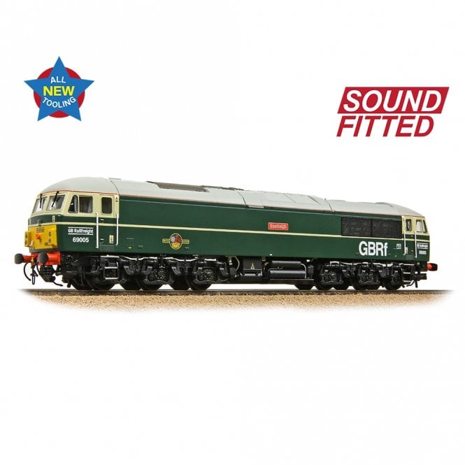 Bachmann Class 69 69005 'Eastleigh' GBRf BR Green (Sound Fitted) (OO)