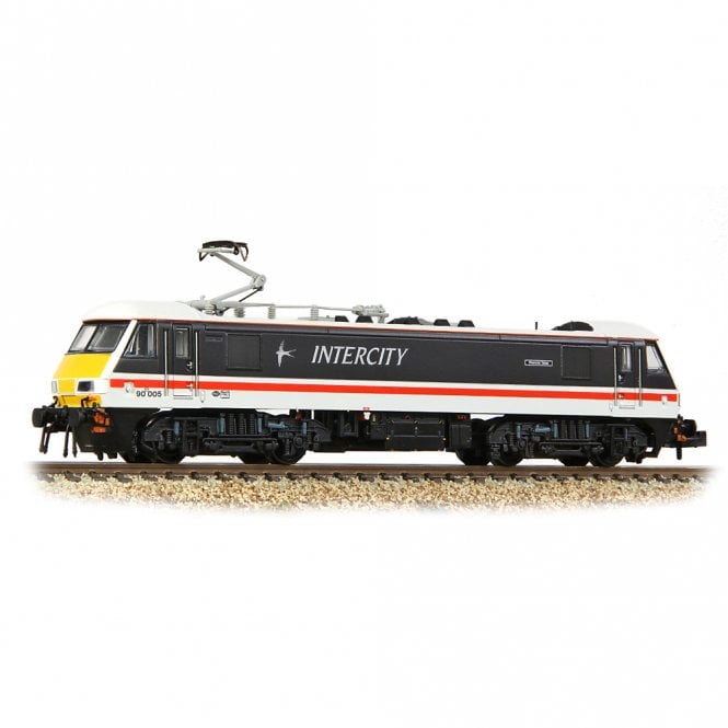 Graham Farish Class 90/0 90005 'Financial Times' BR InterCity (Swallow)