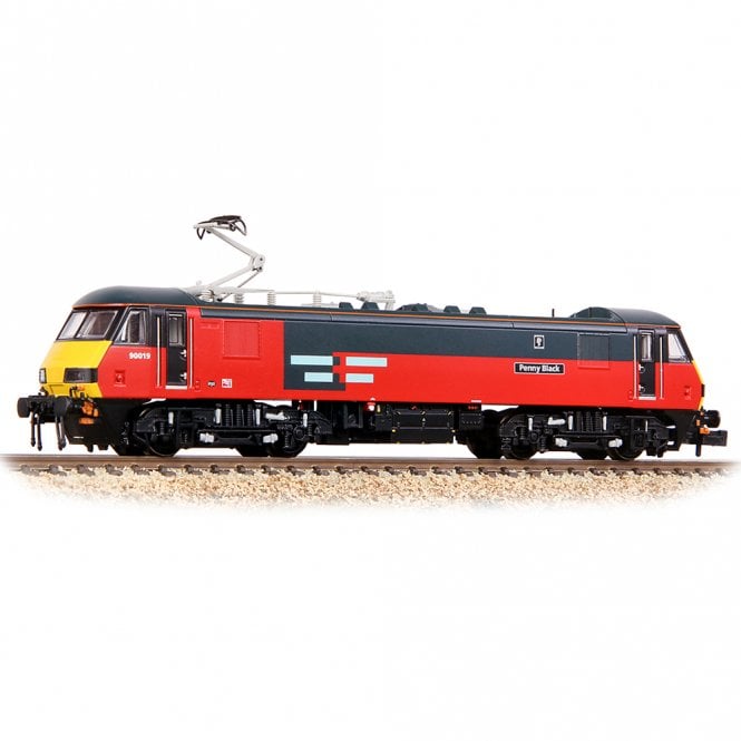 Graham Farish Class 90/0 90019 'Penny Black' Rail Express Systems