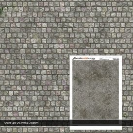 Cobblestones Texture Paper (Pk of 5) (OO)