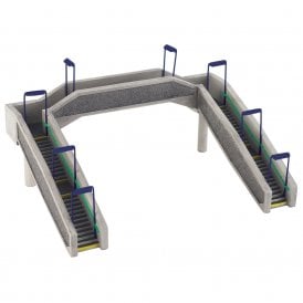 Concrete Footbridge - Blue