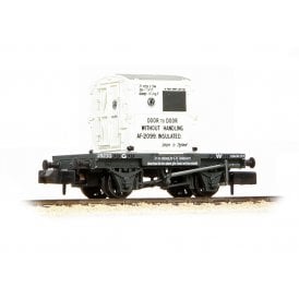 Conflat Wagon GWR Grey 39230 w/ AF Container GWR White (N)