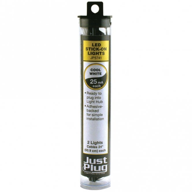Woodland Scenics Cool White Stick-on LED Lights