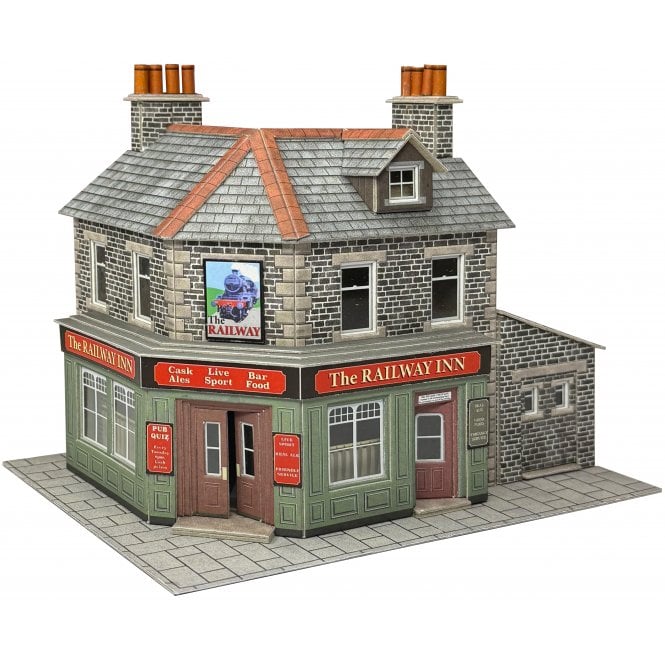 Metcalfe OO Corner Shop/Pub - Stone (OO)