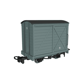 Covered Van Plain Grey No.5 (OO-9)