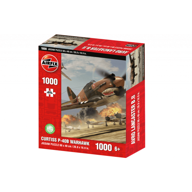 Kidicraft Curtis P-40B Warhawk, 1000pc Jigsaw Puzzle
