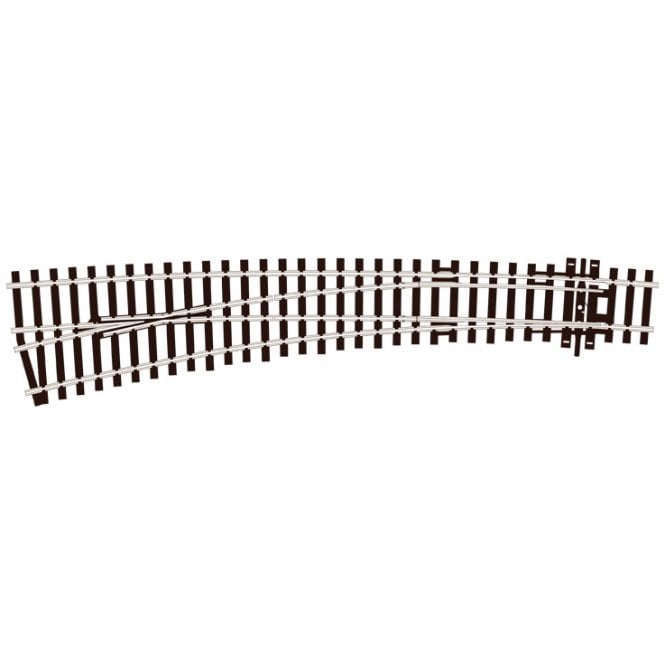 Peco Curved Double Radius Left Hand - Code 100 - Electrofrog