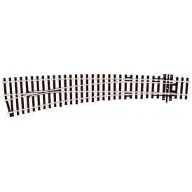 Curved Double Radius Left Hand - Code 100 - Electrofrog
