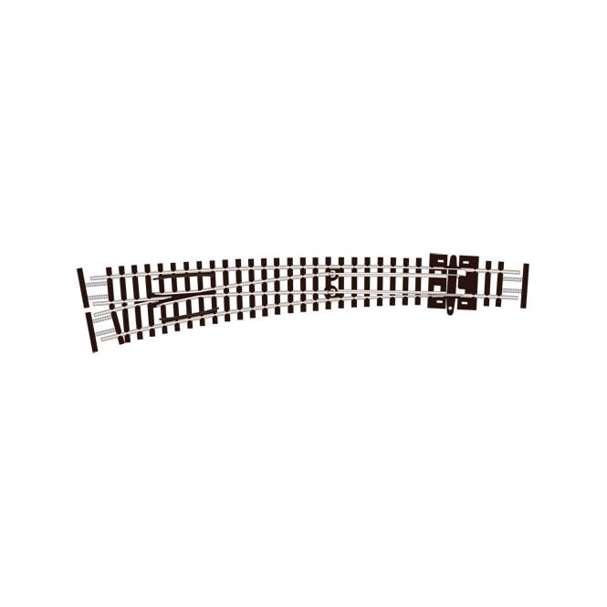Peco Curved Double Radius Left Hand - Code 55 - Electrofrog