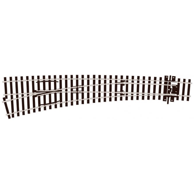 Peco Curved Double Radius Left Hand - Code 75 - Electrofrog