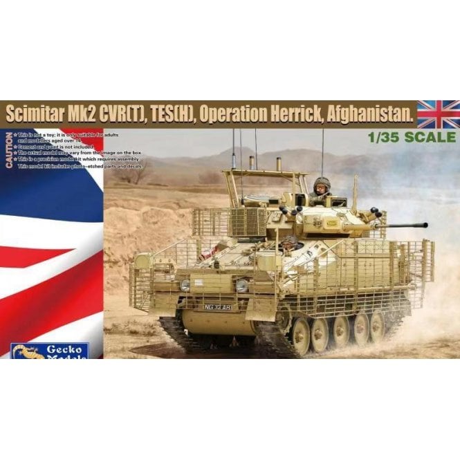 Gecko CVR(T) Scimitar Mk2 TES(H), Op Herrick (1:35)